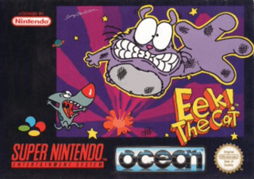 Eek The Cat box art for Super Nintendo